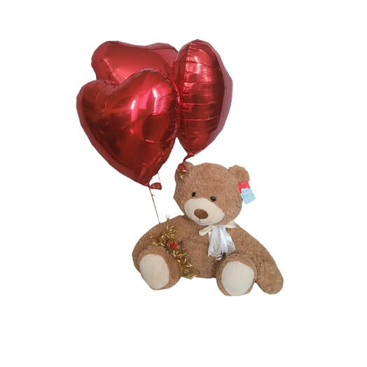 Bear and balloons