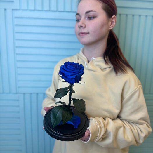 Синяя Роза в колбе 💙