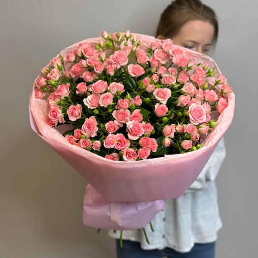 ‼️АКЦИЯ‼️ Розовые кустовые розы Грация☺️