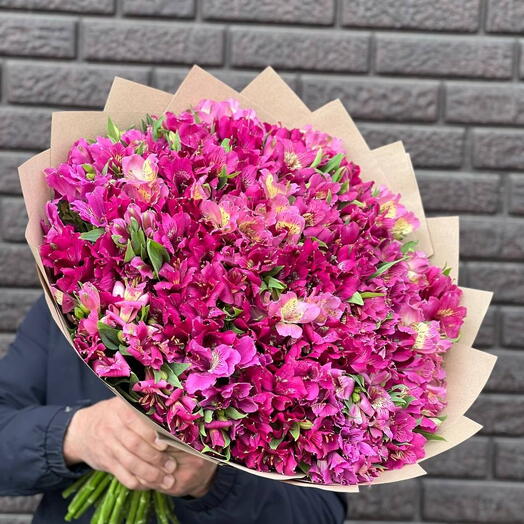💘Букет из альстромерия  51ш💘