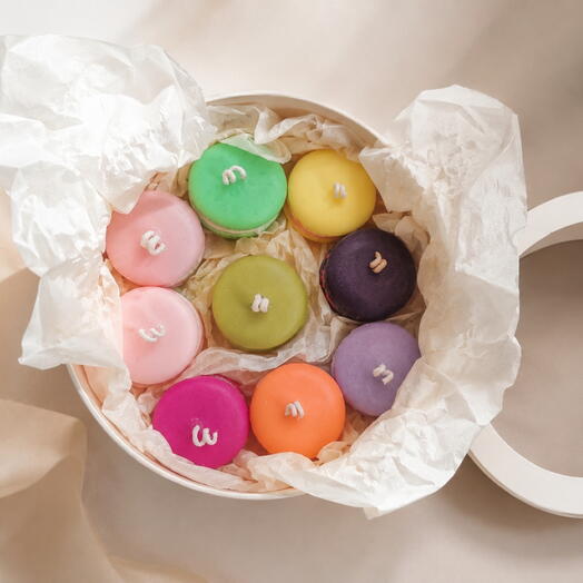 Набор ароматических свечей «Macaron»