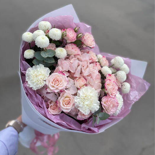 Букет с гортензией (3)