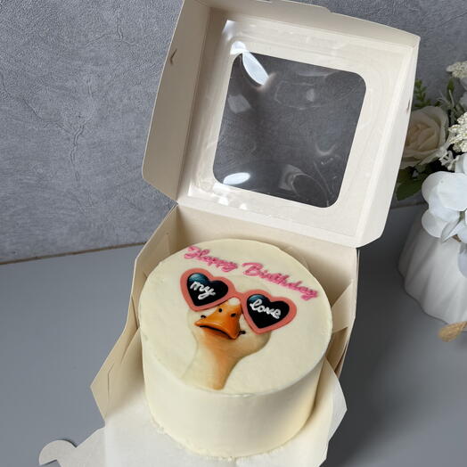 Бенто торт Happy Birthday my love/ торт любимой