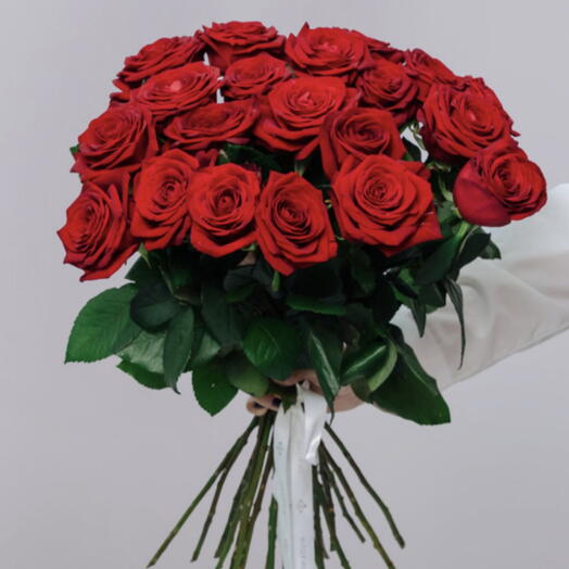 Акция🔥Букет из 21 красных роз 🌹🇷🇺