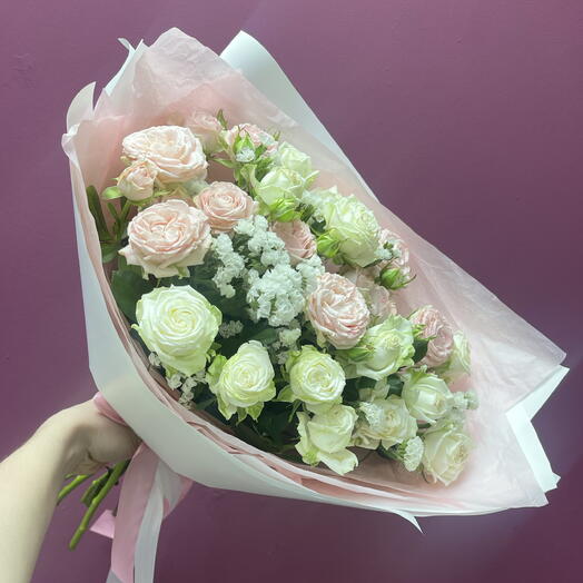 Букет 💐 Розы кустовые