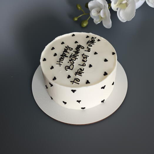 Бенто торт "Happy Birthday to the best brother - С днём рождения лучшего брата!"
