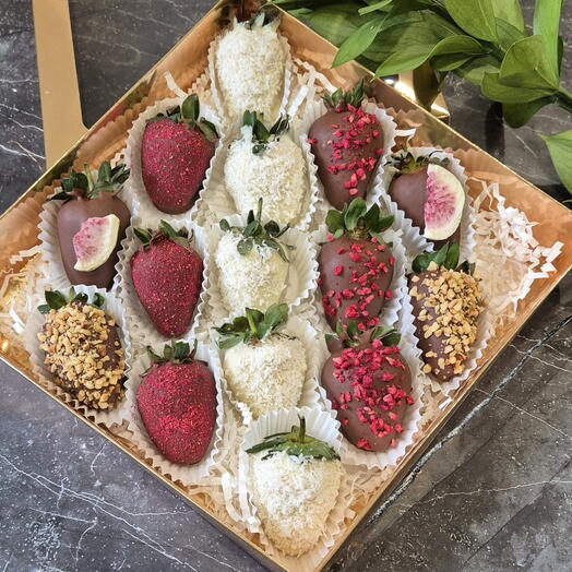 Клубника в шоколаде 15 шт