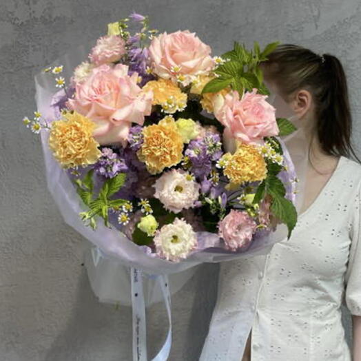 Объемный сборный букет 💐