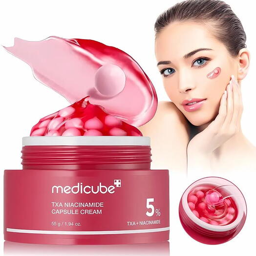 Осветляющий капсульный крем с 5% ниацинамида 55 ml