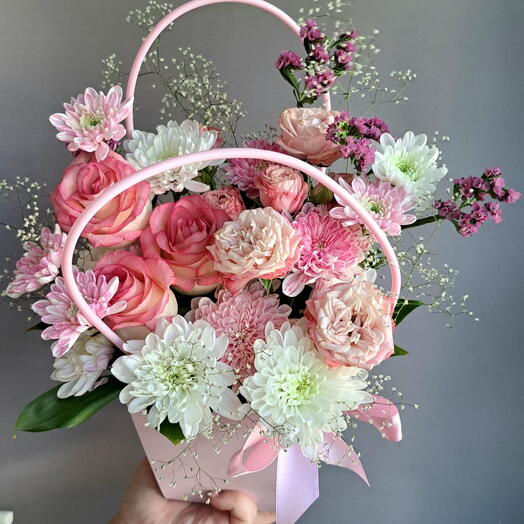 Цветы в сумочке 💐💖💕