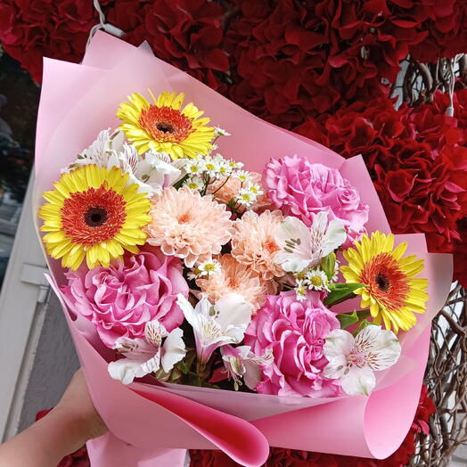Букет Летняя полянка 🌻💖🌿