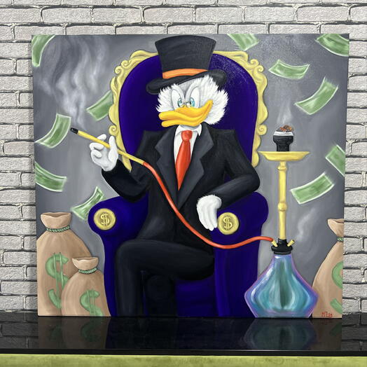 Картина Smoke Money («Дым денег»)