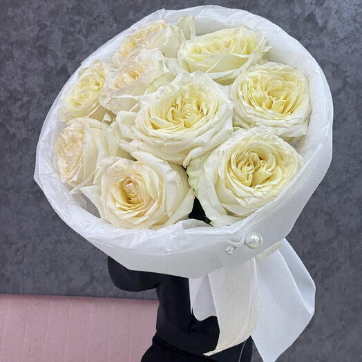 Букет из 9 роз канделайт 💛