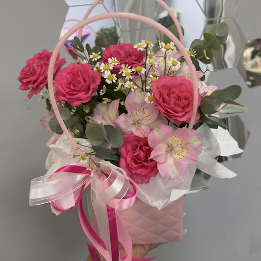 Композиция в розовых оттенках 🎀