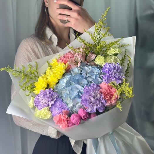 Дофаминовый букет для неё 💜