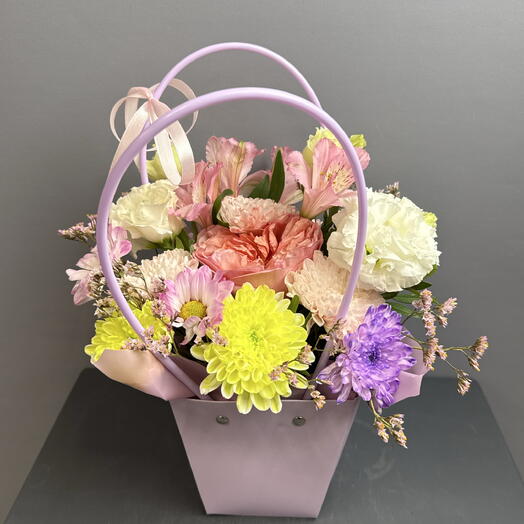 Цветы в сумочке 🌸