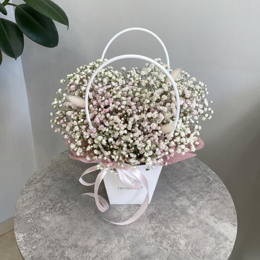 Стойкая сумочка гипсофил 🌸