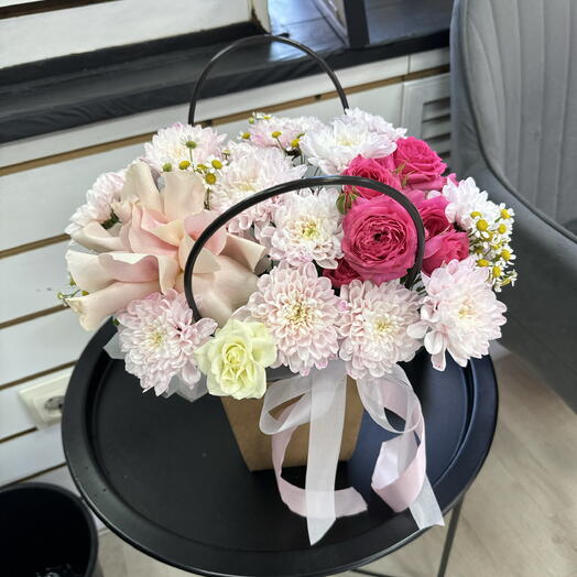 Нежные цветы в сумочке💓💗