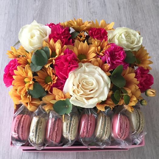 Flores y dulces