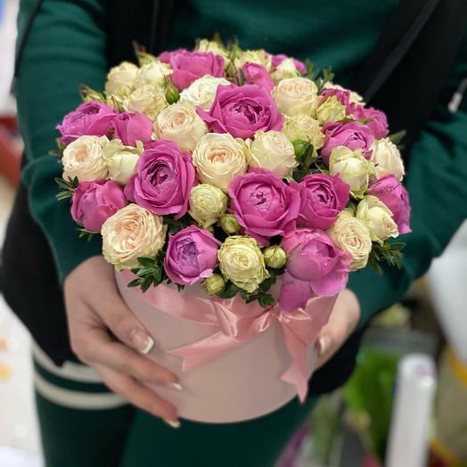 Цветы в коробке