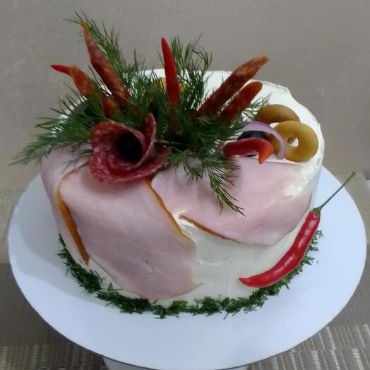 Солёный торт