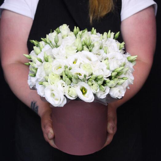 White Eustoma Box
