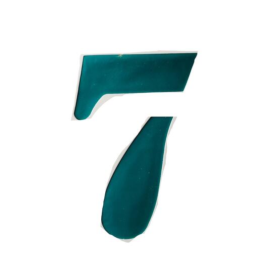 Шар фольгированный "Цифра 7"