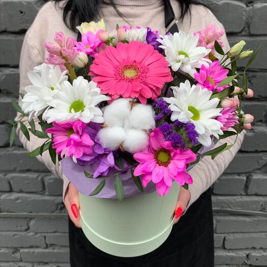 Flowers in a box