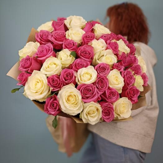 Ramo de Rosas en la elaboración