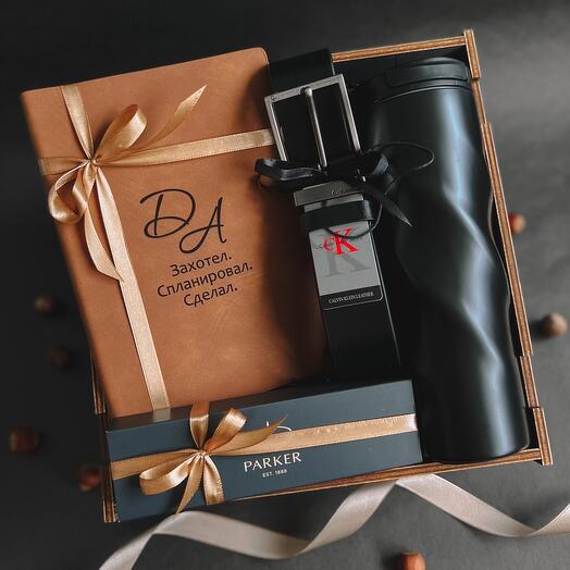 Подарочный бокс - подарок боссу