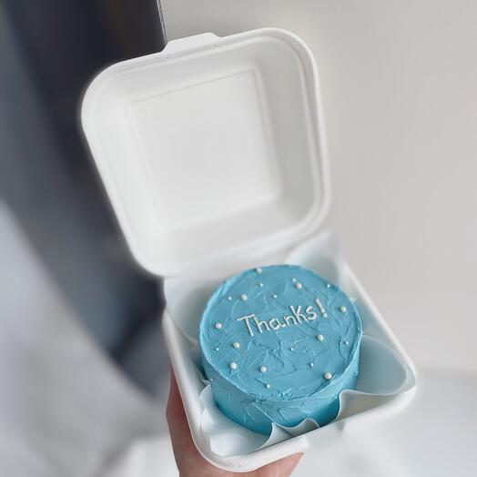 Pastel de Bento "gracias"