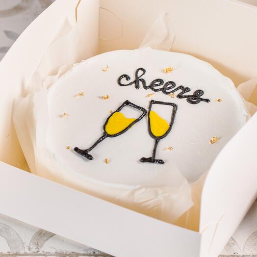 Cheers Bento cake (for 5-6 persons)