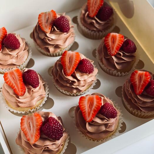 Капкейки ассорти 9 штук