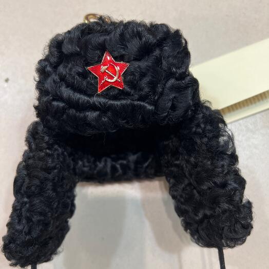 Шапка ушанка « служу отечеству»