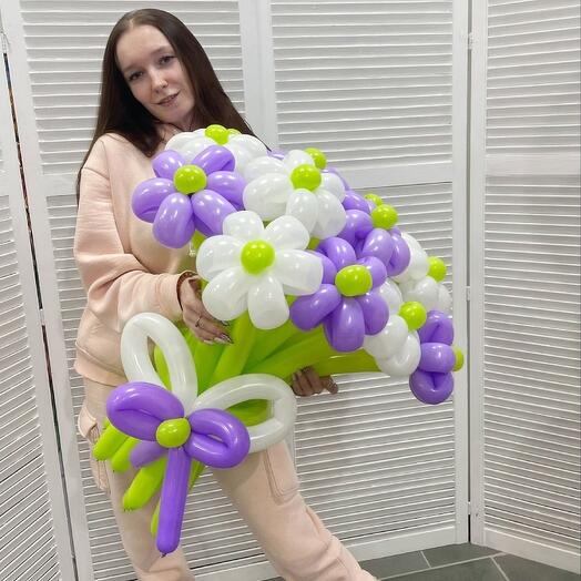 Bouquet of Chamomile balls 15pcs