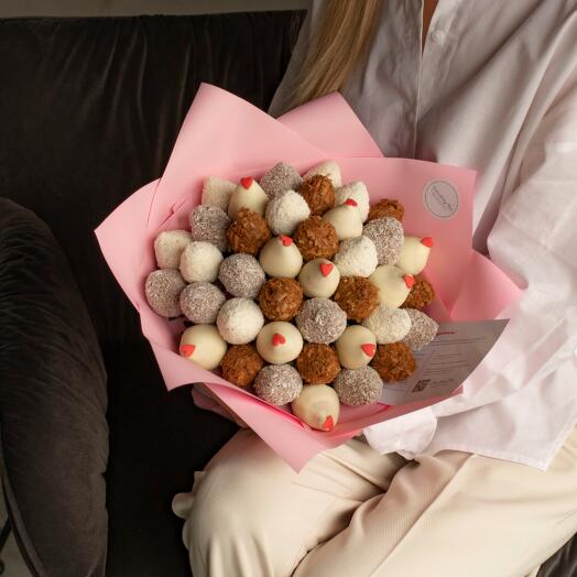Ramo de fresas en chocolate "Livorno"