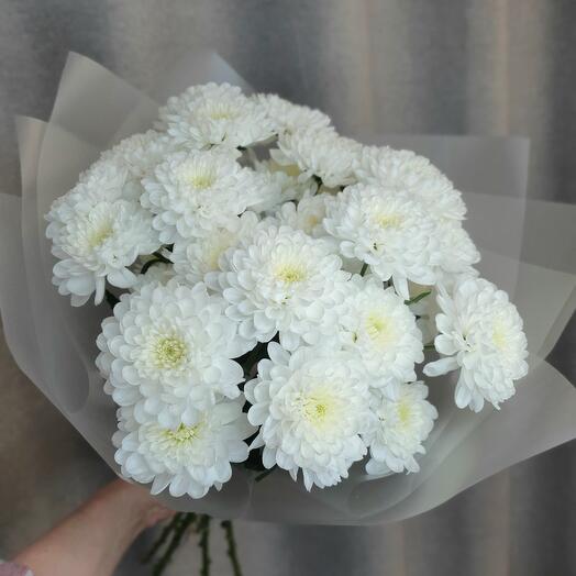 Букет из кустовых хризантем