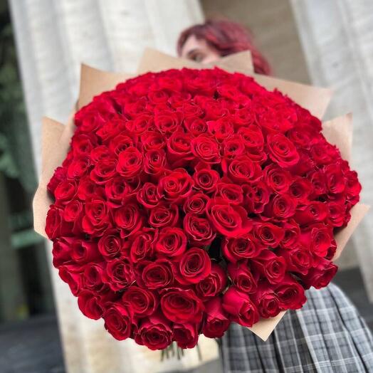 Rose 101 pieces 70 cm