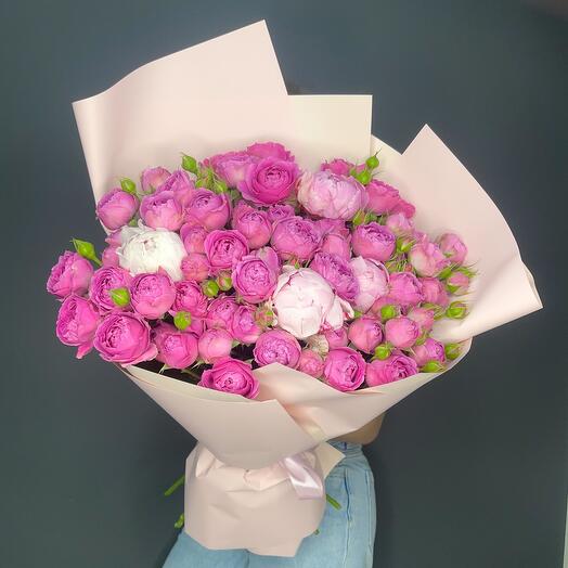 Счастье из пионов 💓