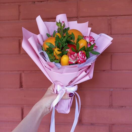 Bouquet "Orange mood"
