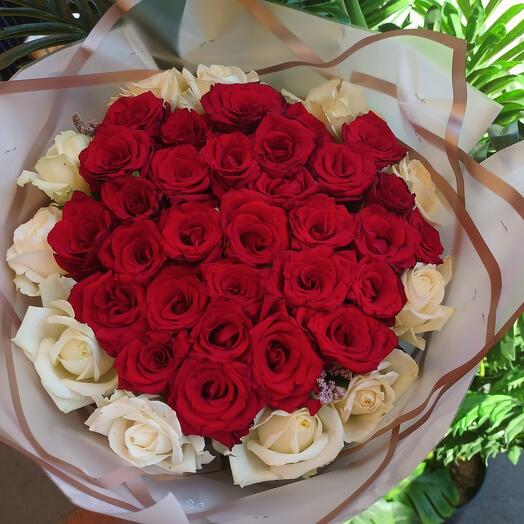 Bouquet of 41 roses