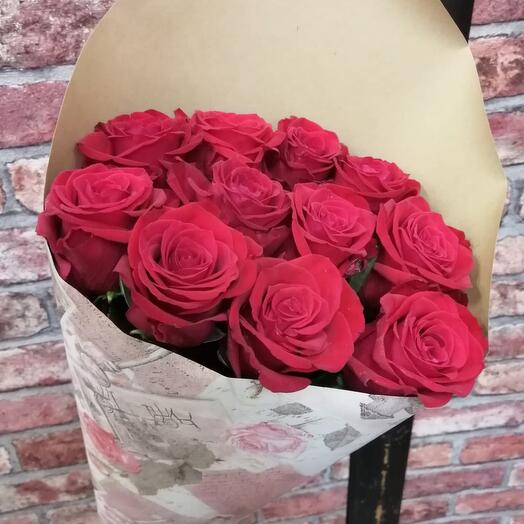 Rose red Naomi 11 piezas