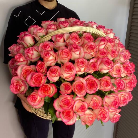 101 rosas en la cesta 🌹