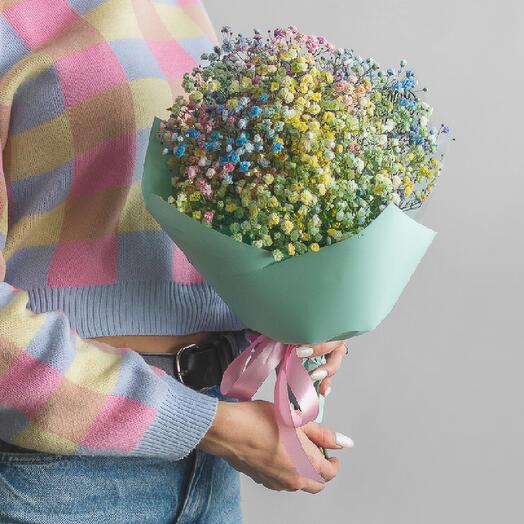 Букет из 5 гипсофил