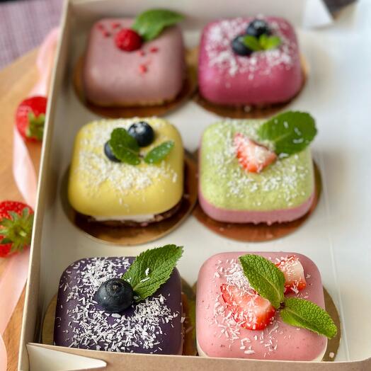 Полезные сладости без сахара, глютена и лактозы, vegan🌱 6 штук