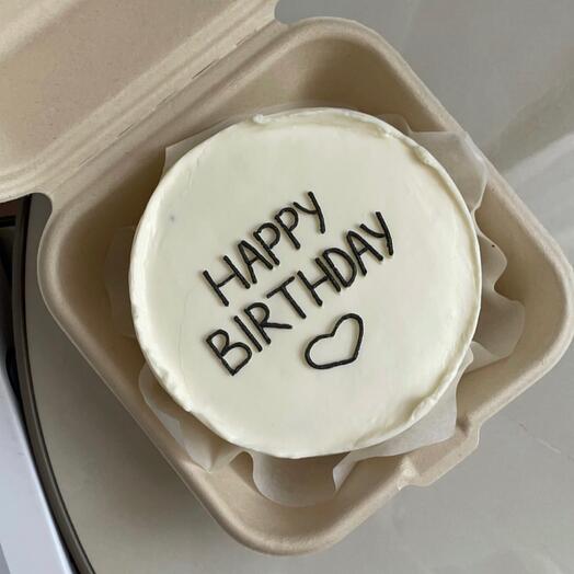 Бенто-торт Happy Birthday / на День Рождения