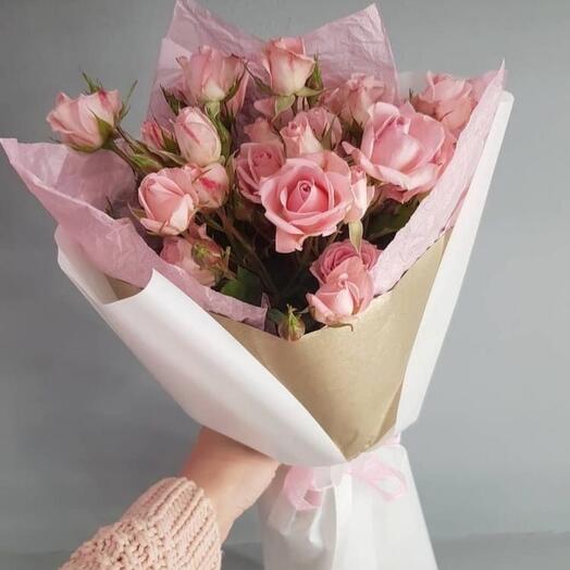 A delicate bouquet