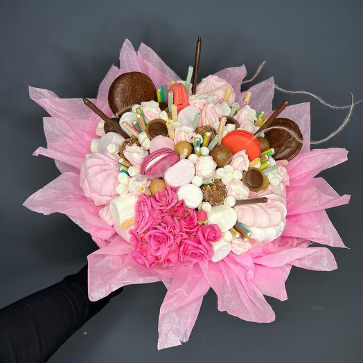 Букет из маршмеллоу