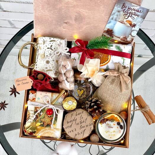 Светящийся премиум подарок на Новый Год «Послание от Санты»