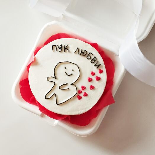 Bento cake A bunch of love,bento on February 14th ,bento on Valentine's day